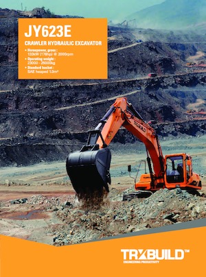 Crawler Excavators TRXBUILD JY623E
