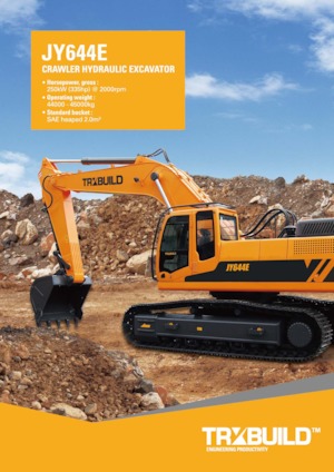 Crawler Excavators TRXBUILD JY644E