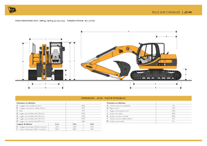 Crawler Excavators JCB JZ 140 L HD