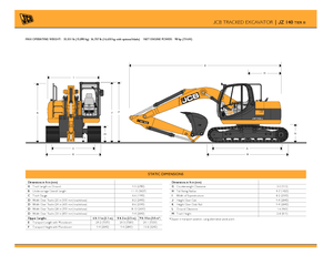 Crawler Excavators JCB JZ 140 L HD