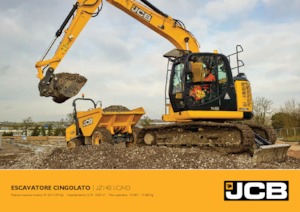 Paletli ekskavatörler JCB JZ 140 L HD