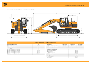 Paletli ekskavatörler JCB JZ 235 L