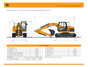 Crawler Excavators JCB JZ140
