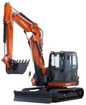 Paletli ekskavatörler Kubota KX080-4α 2PC