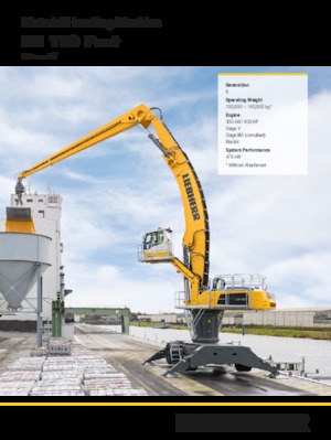 Malzeme İşleyiciler Liebherr LH 110 C Port Litronic