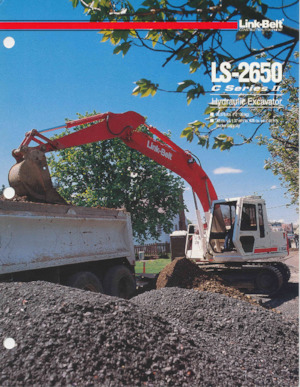 Crawler Excavators Link-Belt LS-2650 C II