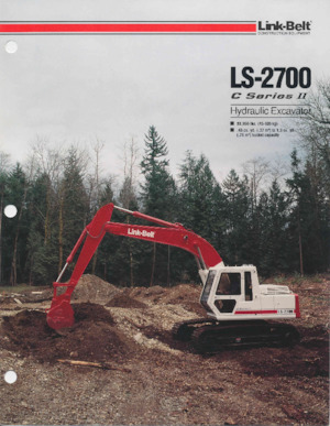 Crawler Excavators Link-Belt LS-2700 C II