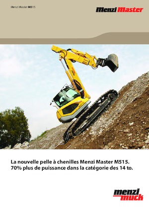 Crawler Excavators Menzi M515