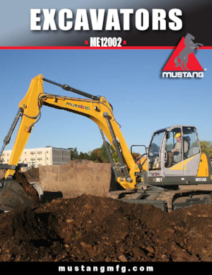 Crawler Excavators Mustang ME12002