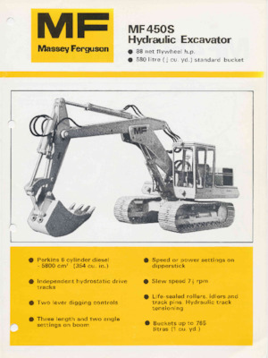 Crawler Excavators Massey Ferguson MF 450S