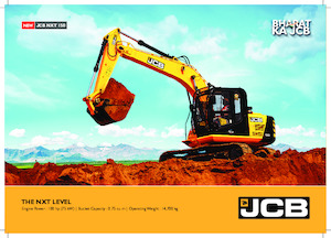 Paletli ekskavatörler JCB NXT 150