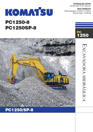 Crawler Excavators Komatsu PC1250SP-8