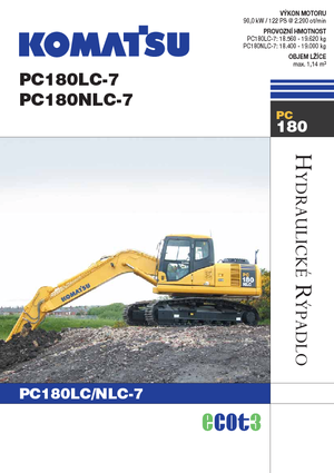 Crawler Excavators Komatsu PC180LC-7
