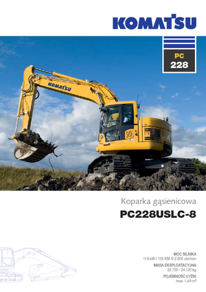 Crawler Excavators Komatsu PC228US-LC-8