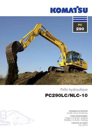 Crawler Excavators Komatsu PC290LC-10
