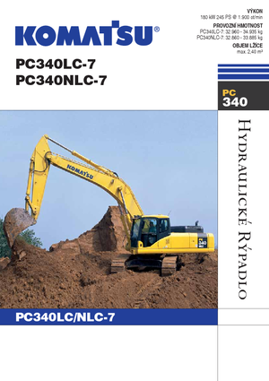 Crawler Excavators Komatsu PC340LC-7