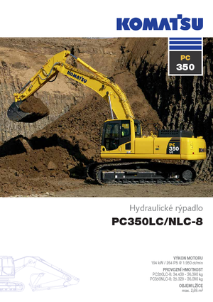 Crawler Excavators Komatsu PC350NLC-8