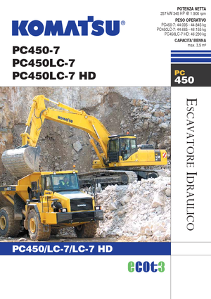 Crawler Excavators Komatsu PC450LC-7