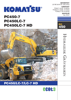 Crawler Excavators Komatsu PC450LC-7