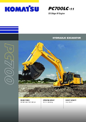 Crawler Excavators Komatsu PC700LC-11E0