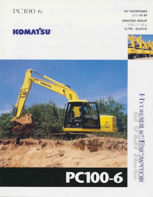 Crawler Excavators Komatsu PC100-6