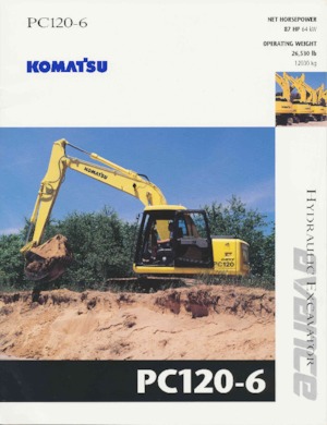 Crawler Excavators Komatsu PC120-6