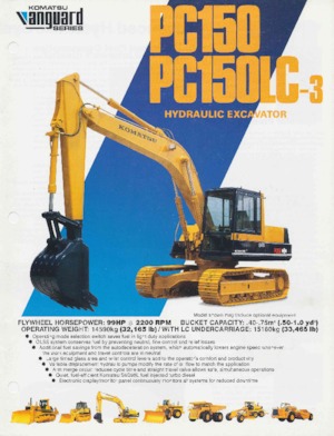 Crawler Excavators Komatsu PC150