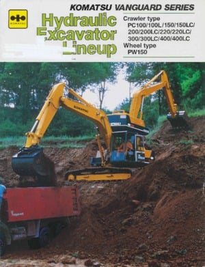 Crawler Excavators Komatsu PC150LC