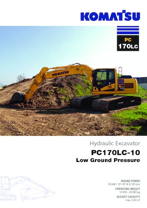 Crawler Excavators Komatsu PC170LC-10 LGP