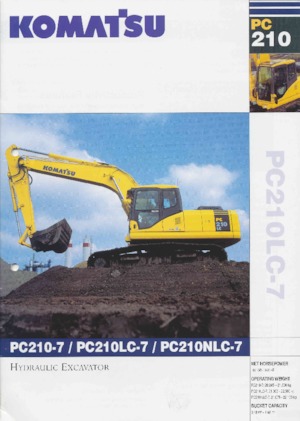 Crawler Excavators Komatsu PC210NLC-7