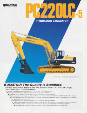 Crawler Excavators Komatsu PC220-5