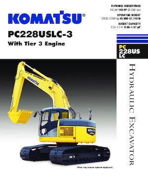 Crawler Excavators Komatsu PC228US-LC-3