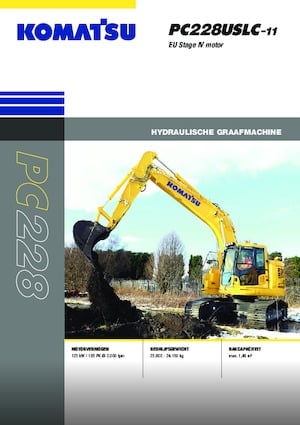Crawler Excavators Komatsu PC228USLC-11E0