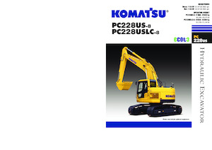 Crawler Excavators Komatsu PC228USLC-8