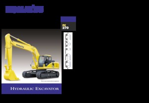 Crawler Excavators Komatsu PC270-7