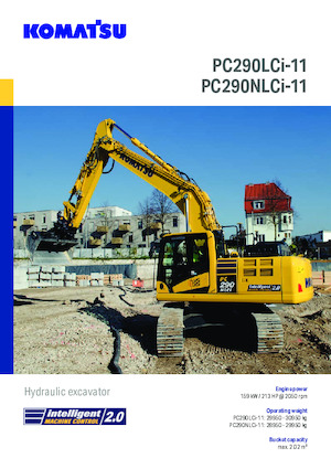 Crawler Excavators Komatsu PC290NLCi-11E0