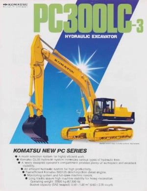 Crawler Excavators Komatsu PC80-3