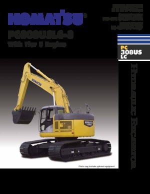 Crawler Excavators Komatsu PC308US-LC-3