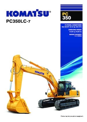 Crawler Excavators Komatsu PC350LC-7