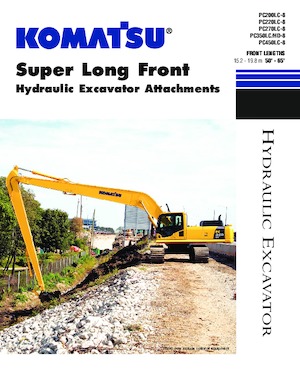 Paletli ekskavatörler Komatsu PC350HD-8