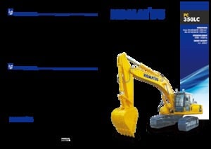 Crawler Excavators Komatsu PC350LC-8MO
