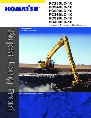 Crawler Excavators Komatsu PC490LC-10