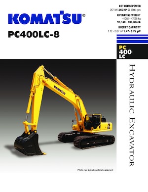 Crawler Excavators Komatsu PC400LC-8