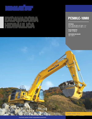 Crawler Excavators Komatsu PC500LC-10M0