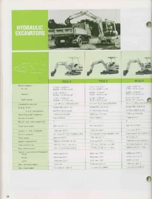 Crawler Excavators Komatsu PC60L-2