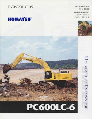 Crawler Excavators Komatsu PC600-6