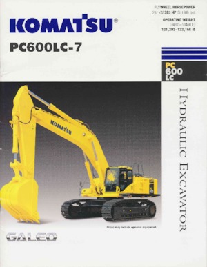 Crawler Excavators Komatsu PC600LC-7