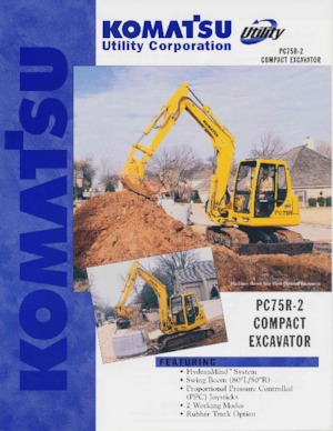 Crawler Excavators Komatsu PC75R-2
