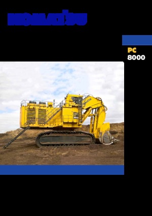 Crawler Excavators Komatsu PC8000-11