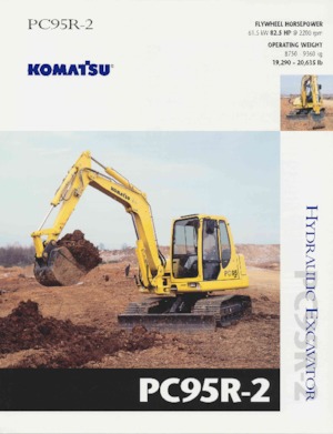 Crawler Excavators Komatsu PC95R-2